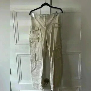 Bobbles and lace cargo pants